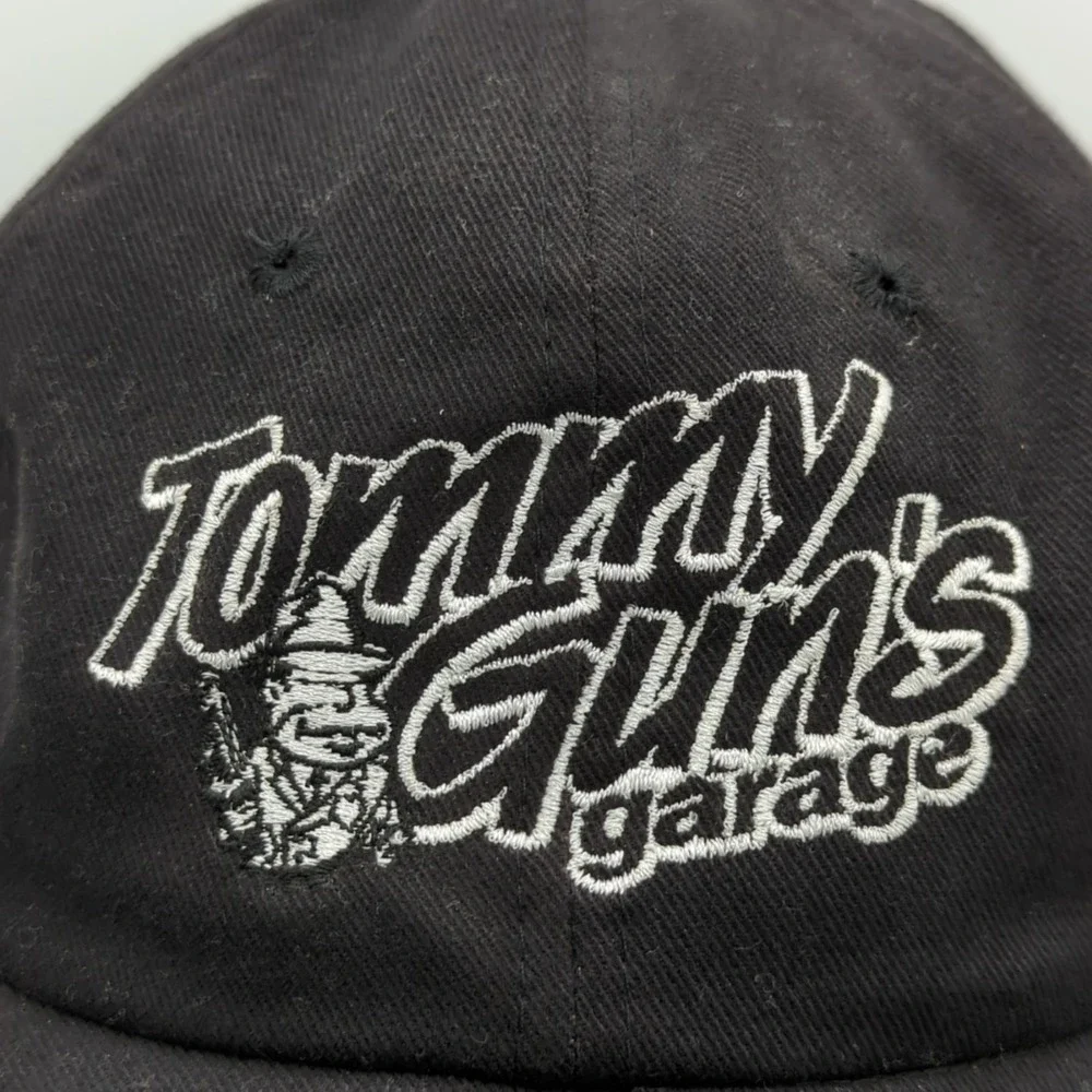 RARE Vintage Tommy Gun's Garage Chicago Dinner Theater Hat Cap Black KC